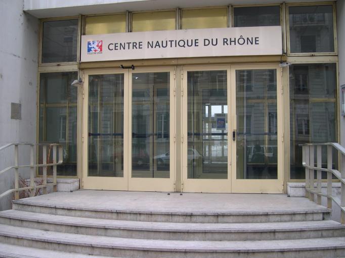  Entrée du Centre nautique du Rhône